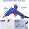 Glue Gun, Mini Hot Glue Gun Kit with 30 Glue Sticks for School Crafts DIY Arts Quick Home Repairs, 20W (Blue)